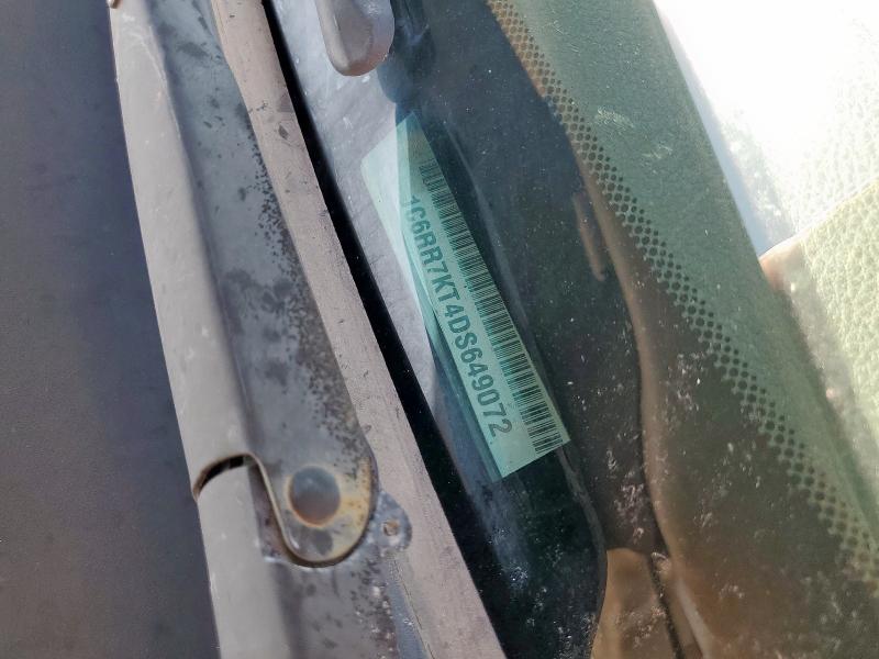 1C6RR7KT4DS649072 - 2013 RAM 1500 ST თეთრი ფოტო 12