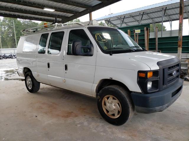 1FTSE34L08DA26781 - 2008 FORD ECONOLINE E350 SUPER DUTY VAN WHITE photo 4