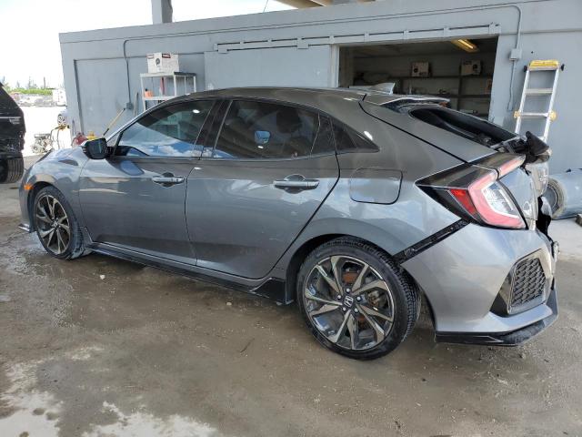 SHHFK7H99HU219275 - 2017 HONDA CIVIC SPORT TOURING GRAY photo 2