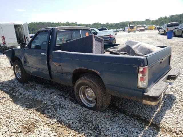 1GCCS14Z3M8307546 - 1991 CHEVROLET S TRUCK S10 BLUE photo 2