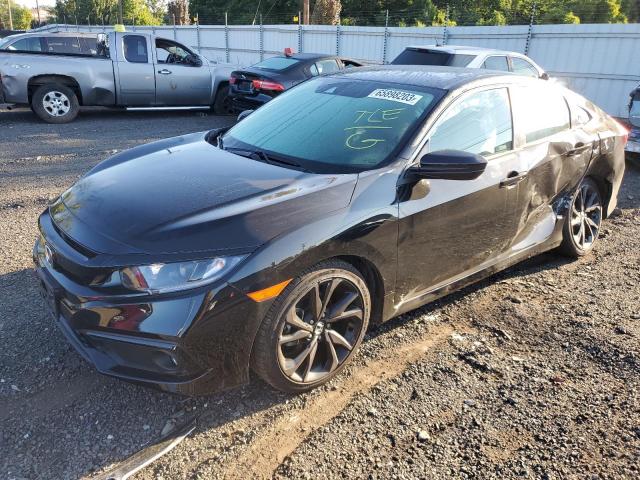 19XFC2F80ME200481 - 2021 HONDA CIVIC SPORT 黑色 照片 1