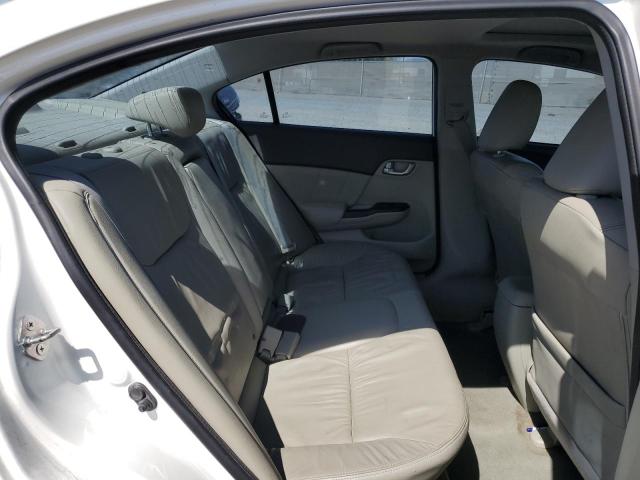 2HGFB2F95CH566386 - 2012 HONDA CIVIC EXL თეთრი ფოტო 10