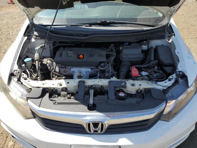2HGFB2F95CH566386 - 2012 HONDA CIVIC EXL თეთრი ფოტო 11