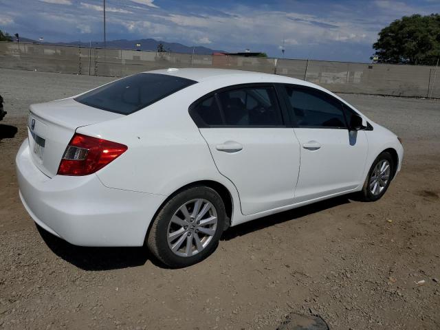 2HGFB2F95CH566386 - 2012 HONDA CIVIC EXL თეთრი ფოტო 3