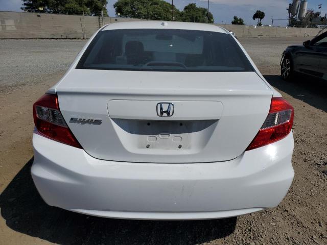 2HGFB2F95CH566386 - 2012 HONDA CIVIC EXL თეთრი ფოტო 6