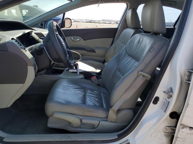 2HGFB2F95CH566386 - 2012 HONDA CIVIC EXL თეთრი ფოტო 7