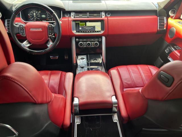 SALGV5FEXHA353019 - 2017 LAND ROVER RANGE ROVE AUTOBIOGRAPHY GRAY photo 6