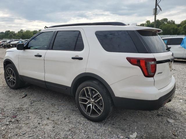 1FM5K8GT7GGC47110 - 2016 FORD EXPLORER SPORT 白色 照片 2