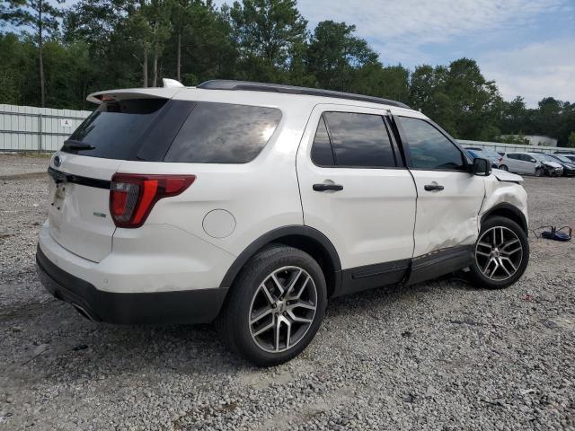 1FM5K8GT7GGC47110 - 2016 FORD EXPLORER SPORT 白色 照片 3