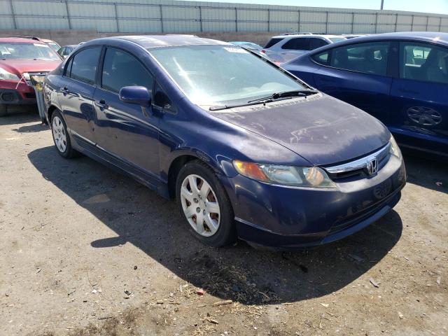 1HGFA16507L004432 - 2007 HONDA CIVIC LX BLUE photo 4