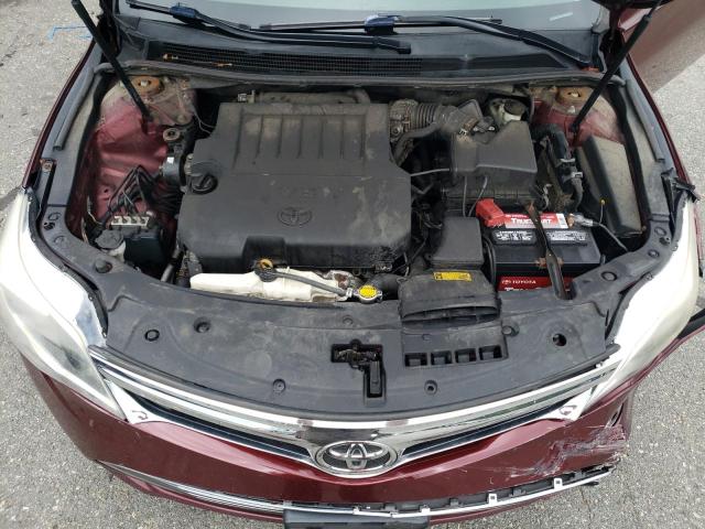 4T1BK1EB2EU127007 - 2014 TOYOTA AVALON BASE 红色 照片 11