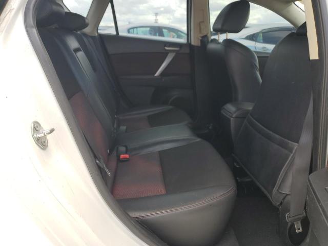 JM1BL1L35D1761196 - 2013 MAZDA SPEED 3 WHITE photo 10