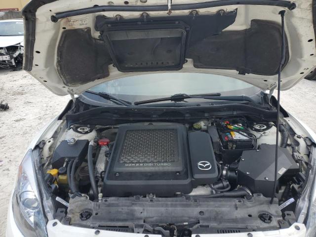 JM1BL1L35D1761196 - 2013 MAZDA SPEED 3 WHITE photo 11