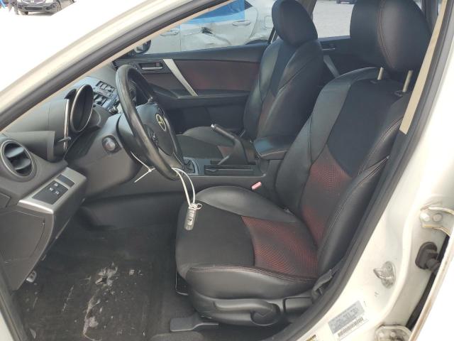 JM1BL1L35D1761196 - 2013 MAZDA SPEED 3 WHITE photo 7