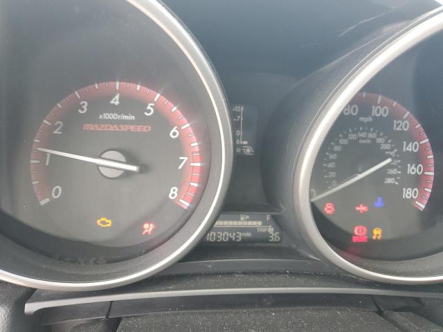 JM1BL1L35D1761196 - 2013 MAZDA SPEED 3 WHITE photo 9