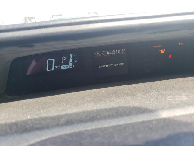 JTDKDTB32E1073801 - 2014 TOYOTA PRIUS C SILVER photo 9