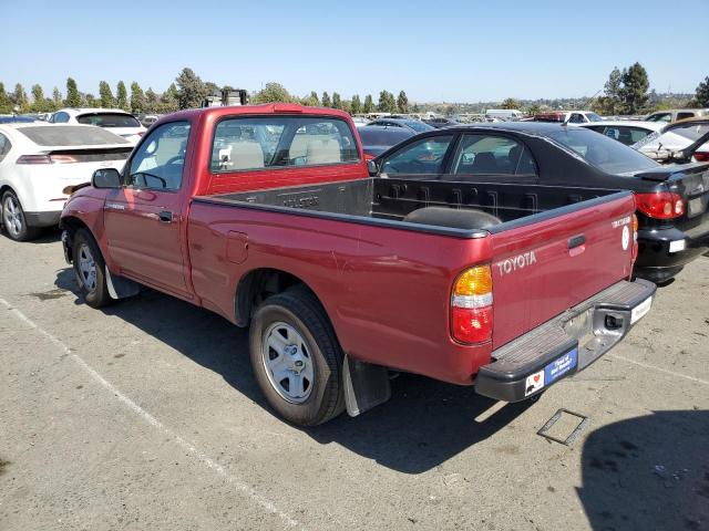 5TENL42N53Z257799 - 2003 TOYOTA TACOMA RED photo 2