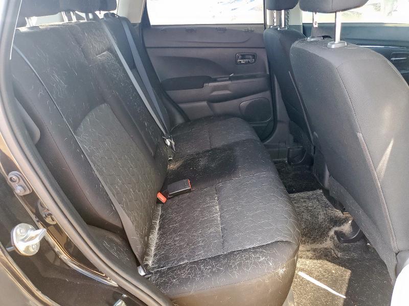 JA4APUAU2NU017756 - 2022 MITSUBISHI OUTLANDER ES შავი ფოტო 11