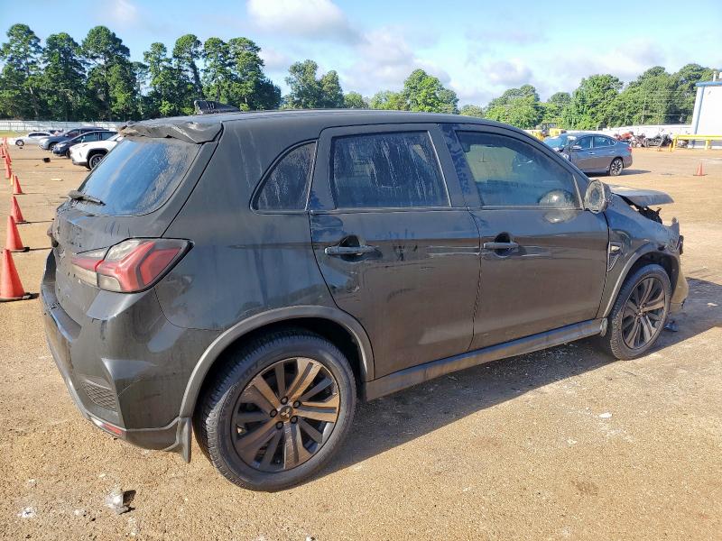 JA4APUAU2NU017756 - 2022 MITSUBISHI OUTLANDER ES შავი ფოტო 3
