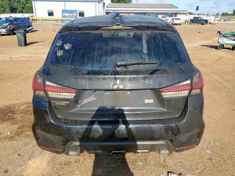 JA4APUAU2NU017756 - 2022 MITSUBISHI OUTLANDER ES შავი ფოტო 6