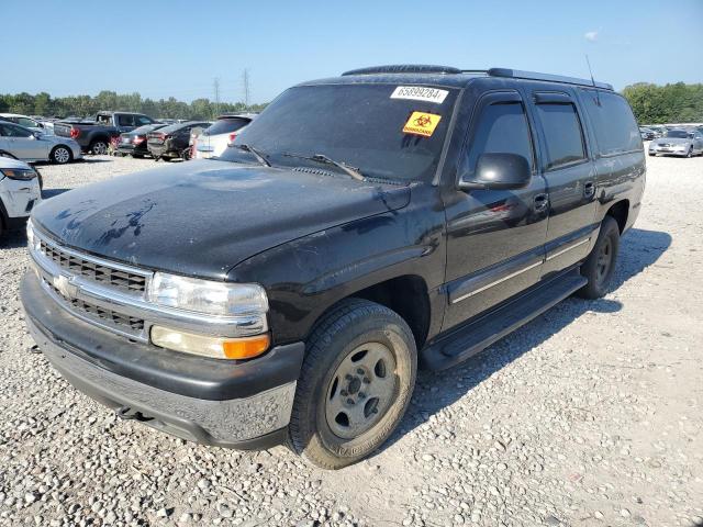 3GNFK16T11G165586 - 2001 CHEVROLET SUBURBAN K1500 BLACK photo 1