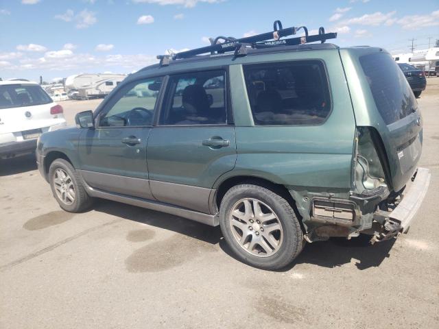 JF1SG67676H729162 - 2006 SUBARU FORESTER 2.5X LL BEAN GREEN photo 2