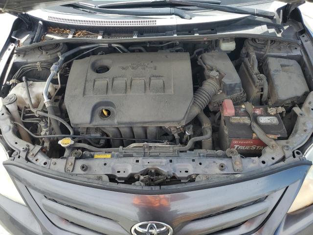 JTDBU4EEXB9158935 - 2011 TOYOTA COROLLA BASE Szary zdjęcie 11
