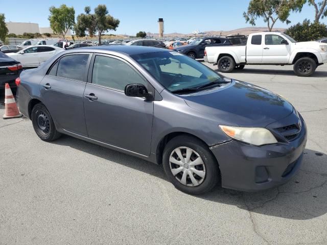 JTDBU4EEXB9158935 - 2011 TOYOTA COROLLA BASE Szary zdjęcie 4