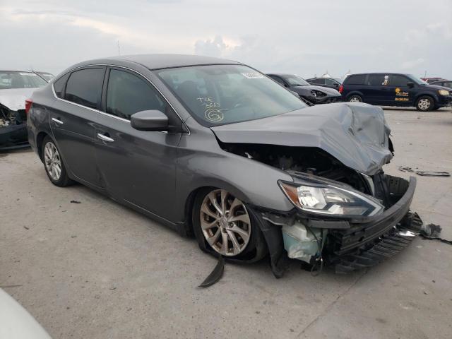 3N1AB7AP2JY303228 - 2018 NISSAN SENTRA S GRAY photo 4