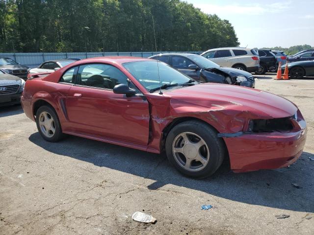 1FAFP40424F122304 - 2004 FORD MUSTANG RED photo 4