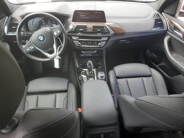 5UXTY3C09M9G40908 - 2021 BMW X3 SDRIVE30I BLUE photo 8