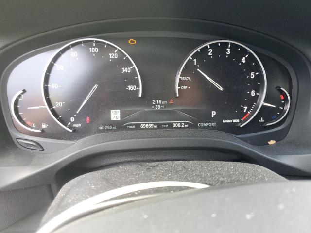 5UXTY3C09M9G40908 - 2021 BMW X3 SDRIVE30I BLUE photo 9