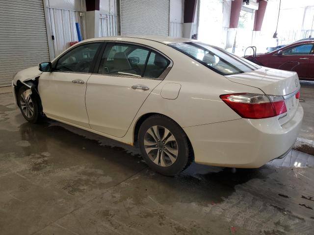 1HGCR2F30DA054805 - 2013 HONDA ACCORD LX WHITE photo 2