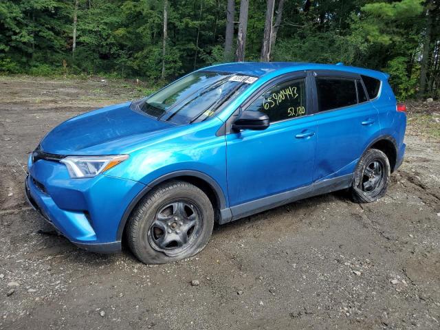 JTMBFREV8JJ732484 - 2018 TOYOTA RAV4 LE BLUE photo 1