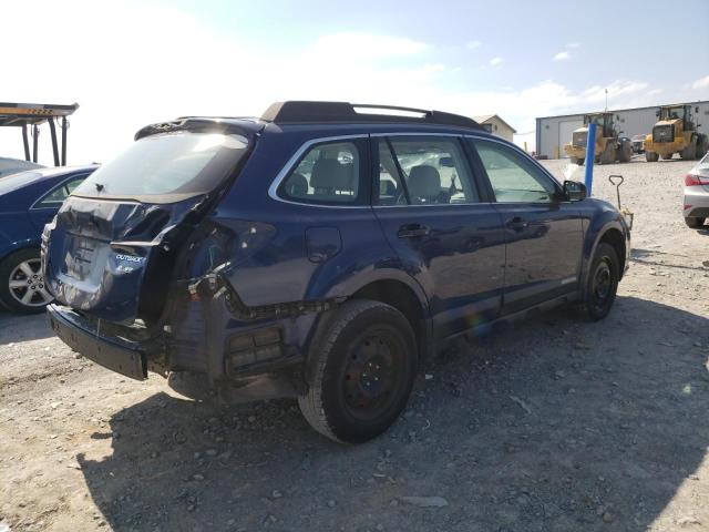 4S4BRBAC3B3344163 - 2011 SUBARU OUTBACK 2.5I BLUE photo 3