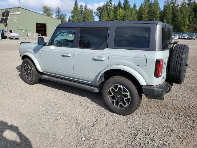 1FMEE5DP7NLB45436 - 2022 FORD BRONCO BASE GRAY photo 2