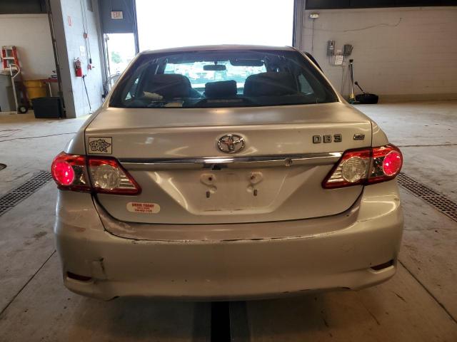 2T1BU4EE0BC696960 - 2011 TOYOTA COROLLA BASE GRAY photo 6