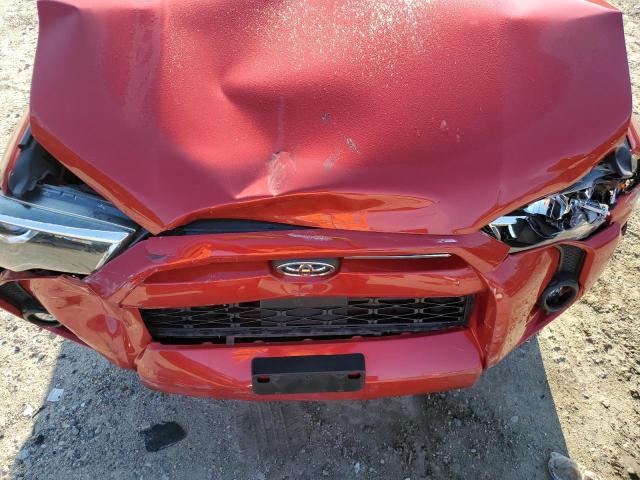 JTENU5JRXM5845463 - 2021 TOYOTA 4RUNNER SR5/SR5 PREMIUM 红色 照片 12