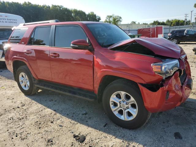 JTENU5JRXM5845463 - 2021 TOYOTA 4RUNNER SR5/SR5 PREMIUM RED photo 4