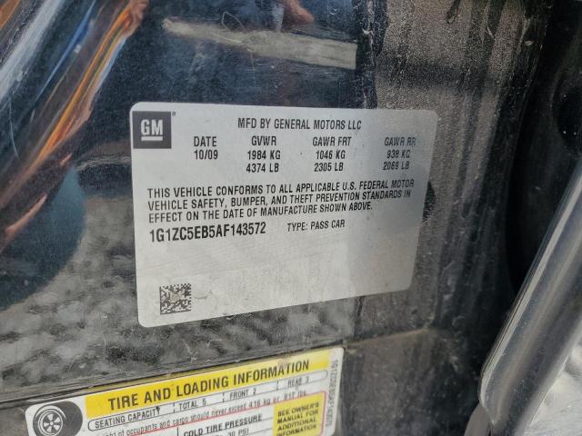 1G1ZC5EB5AF143572 - 2010 CHEVROLET MALIBU 1LT Qara foto 12