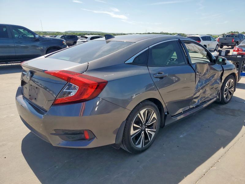 JHMFC1F31JX002582 - 2018 HONDA CIVIC EX GRAY photo 3