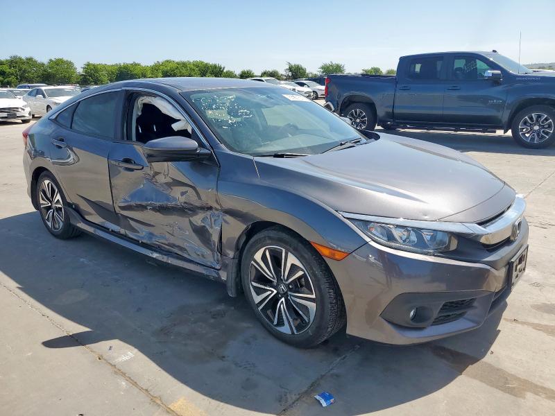 JHMFC1F31JX002582 - 2018 HONDA CIVIC EX GRAY photo 4