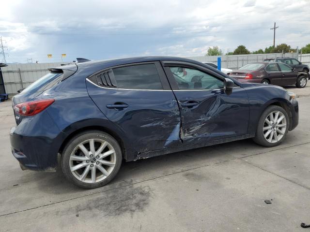 JM1BN1M38H1118565 - 2017 MAZDA 3 GRAND TOURING BLUE photo 3