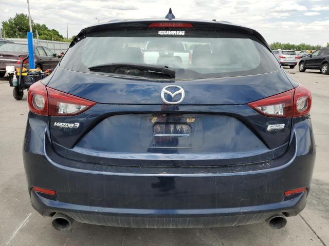 JM1BN1M38H1118565 - 2017 MAZDA 3 GRAND TOURING BLUE photo 6
