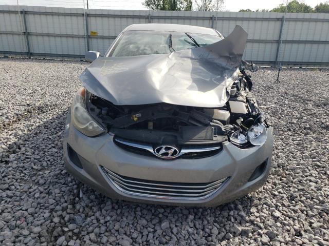 KMHDH4AE2CU447742 - 2012 HYUNDAI ELANTRA GLS GRAY photo 5