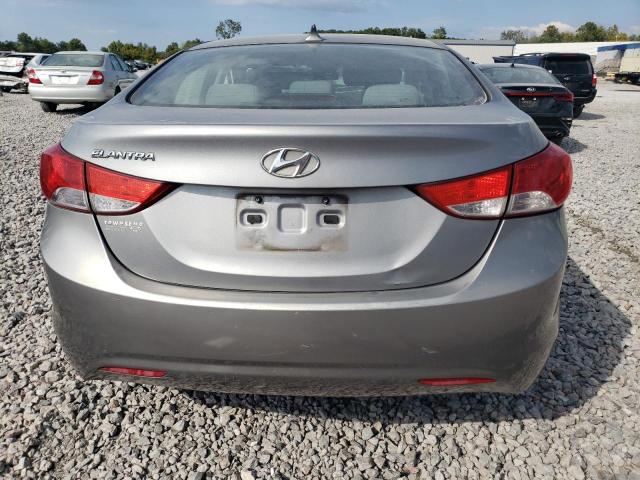 KMHDH4AE2CU447742 - 2012 HYUNDAI ELANTRA GLS GRAY photo 6