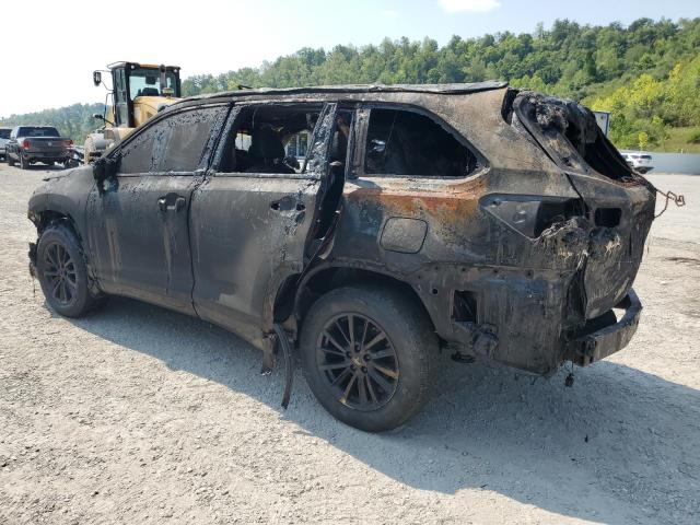 5TDJZRFH0KS730180 - 2019 TOYOTA HIGHLANDER SE BURN photo 2