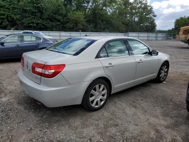 3LNHM26TX8R637487 - 2008 LINCOLN MKZ WHITE photo 3