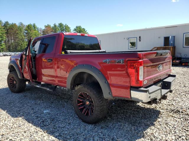 1FT7W2B62KEC27058 - 2019 FORD F250 SUPER DUTY RED photo 2