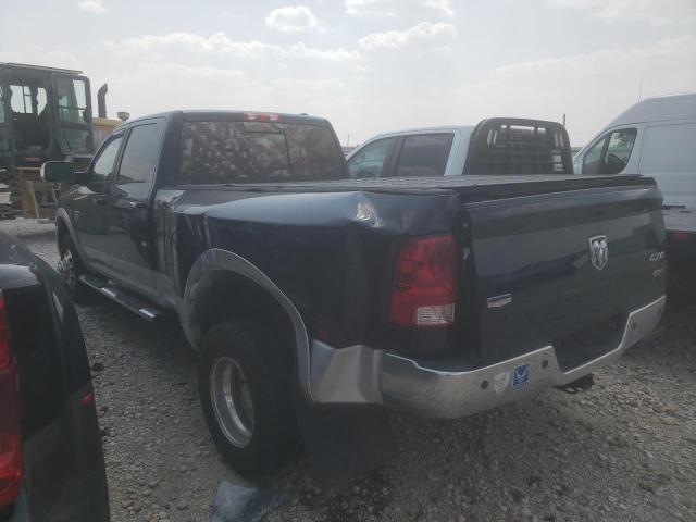 3C63DRJL7CG332149 - 2012 DODGE RAM 3500 LARAMIE BLUE photo 2